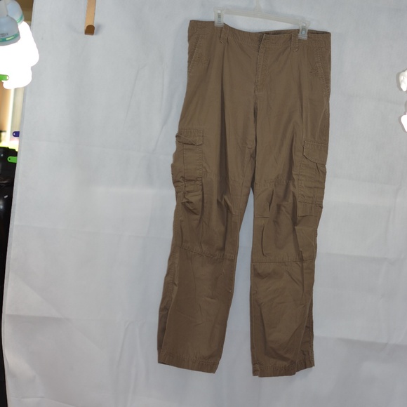Eddie Bauer 100%Cotton Cargo Pants SZ 14 - Picture 1 of 8